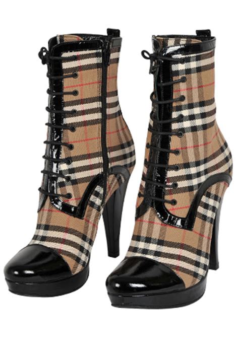 burberry high heel boots.